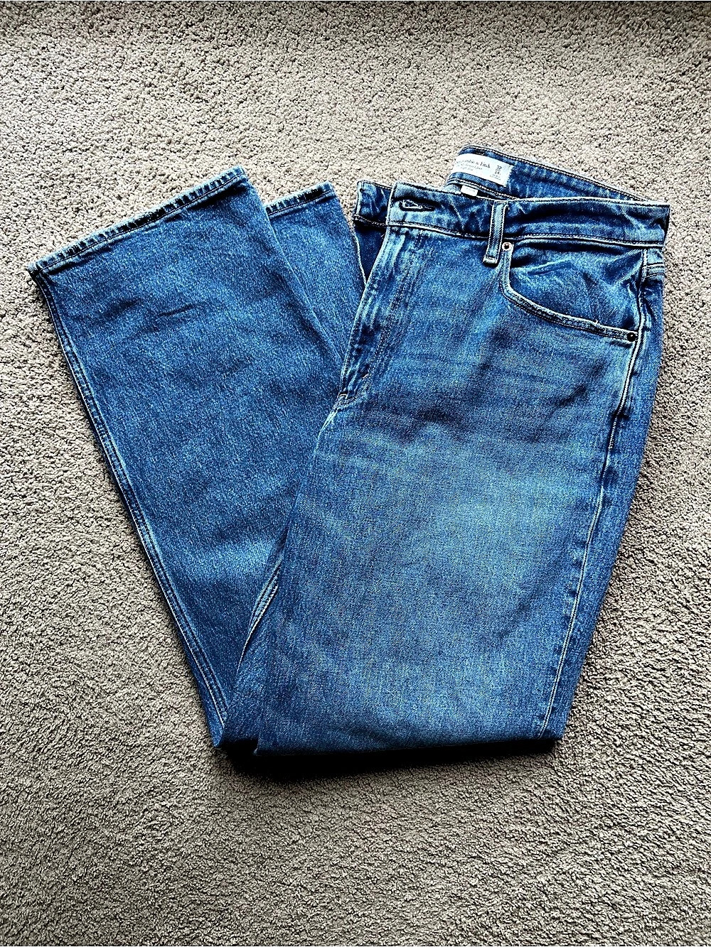 Abercrombie & Fitch Curve Love High Rise The '90s Relaxed Jean '90s Relaxed Jean